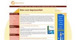Desktop Screenshot of depressief.nl